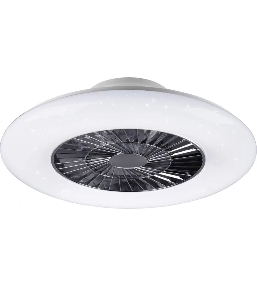 Ventilatore da soffitto "visby" con led incluso Ø60 cm, 40w